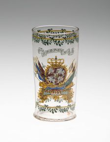 Beaker, Saxony, 19th century. Creator: Unknown