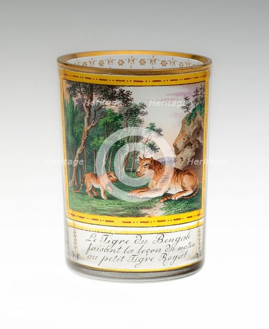 Beaker, Vienna, c. 1815/20. Creator: Anton Kothgasser.
