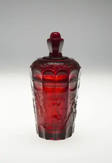Beaker with Cover, Potsdam, 1685/1700. Creator: Gottfried von Spiller