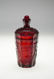 Beaker with Cover, Potsdam, 1685/1700. Creator: Gottfried von Spiller