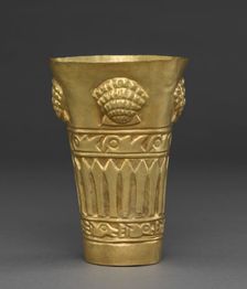 Beaker with Shells, 900-1100. Creator: Unknown
