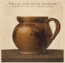Bean Pot, 1935/1942. Creator: John Matulis