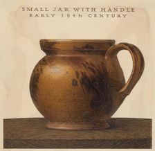 Bean Pot, 1935/1942. Creator: John Matulis