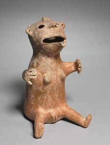 "Bear-Woman" Vessel, c. 1200-1000 BC. Creator: Unknown