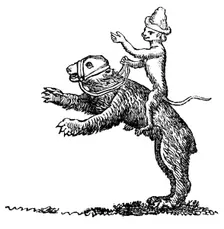 Bear and Monkey, 13th century, (1833)