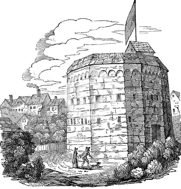 Bear Garden, Southwark, London, 1574. Artist: Unknown