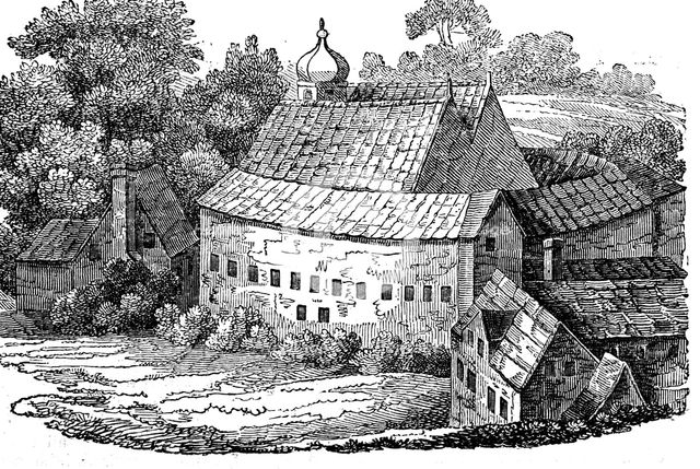 Bear Garden, Southwark, London, after its third rebuilding, 1648. Artist: Unknown