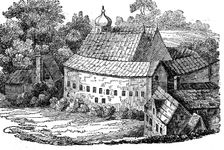 Bear Garden, Southwark, London, after its third rebuilding, 1648