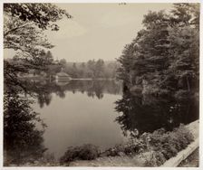 Bear Lake, LVRR, c. 1898-1899. Creator: William H. Rau (American, 1855-1920)