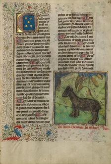 Bear; Livre de la Chasse, about 1430-1440. Creator: Unknown