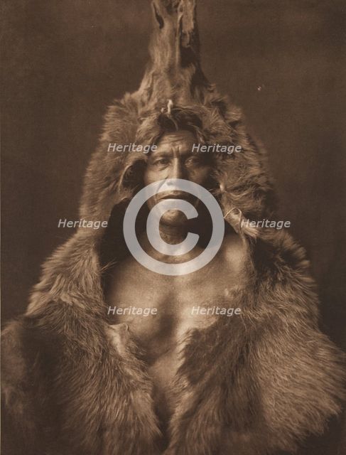 Bear's Belly, Arikara, 1908. Creator: Edward Sheriff Curtis.