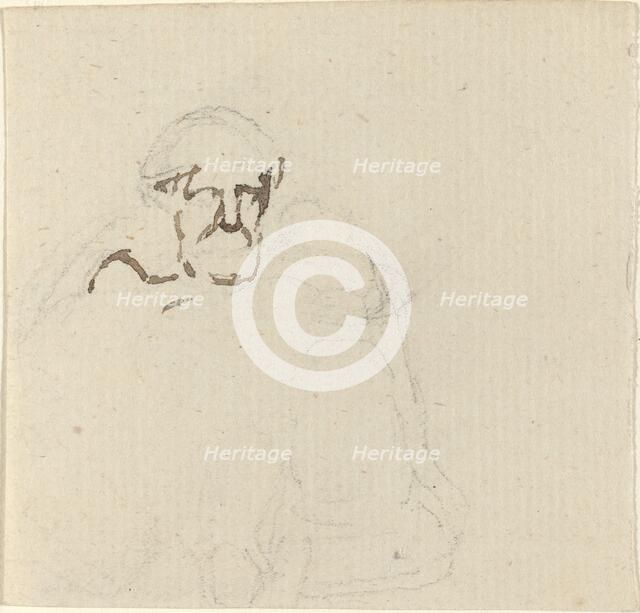 Bearded Figure. Creator: John Flaxman.