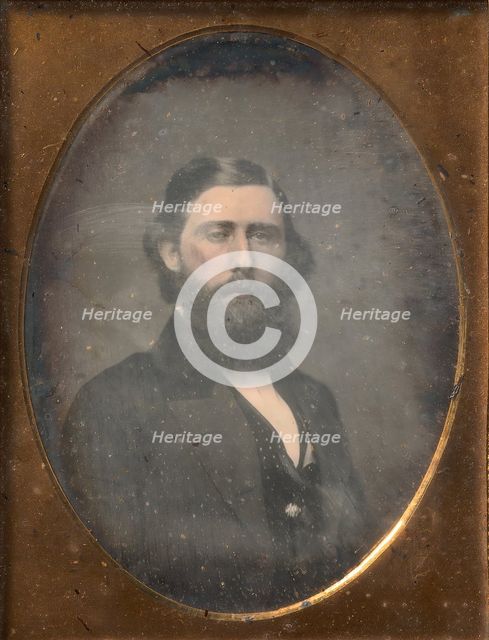 [Bearded Man], 1853-57. Creator: Brady & Co.