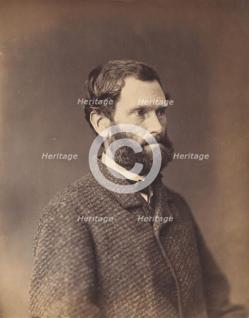 [Bearded Man in Tweed Jacket], early 1860s. Creator: Attributed to Alexander Gardner.