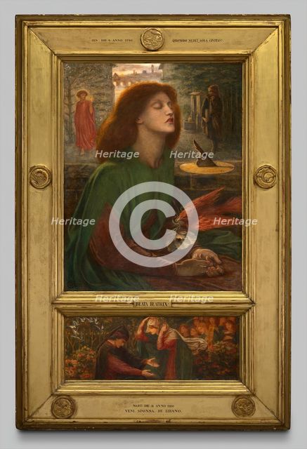 Beata Beatrix, 1871/72. Creator: Dante Gabriel Rossetti.