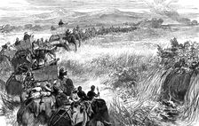 Beating the Jungle for Tigers, 1876. Creator: Unknown