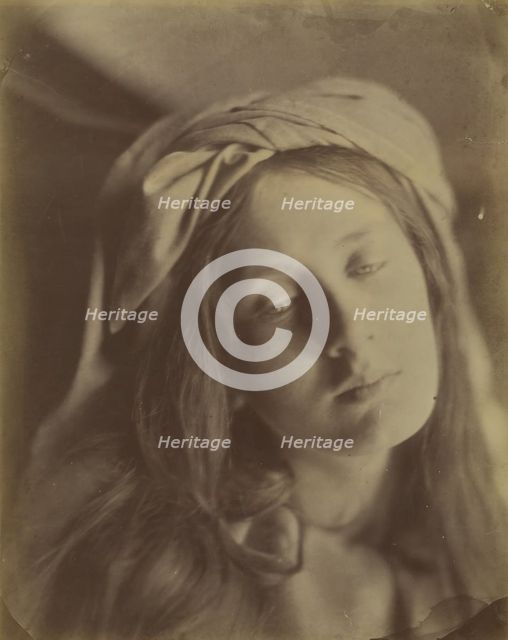 Beatrice, 1866. Creator: Julia Margaret Cameron.