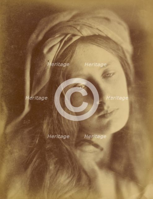 Beatrice, 1866. Creator: Julia Margaret Cameron.