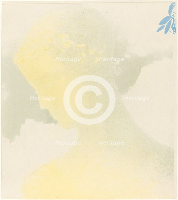 Béatrice, 1897. Creator: Odilon Redon.