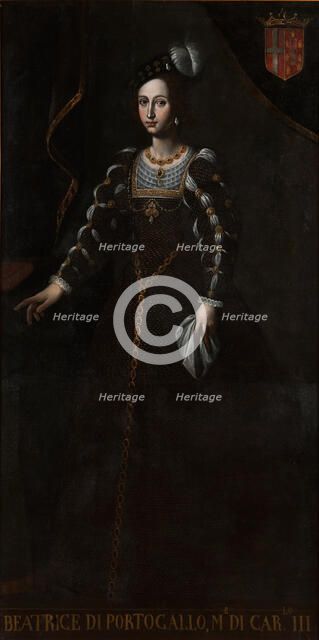 Beatrice of Portugal (1504-1538), Duchess of Savoy. Artist: Anonymous 