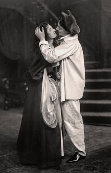Beatrice Terry and H. Marsh Allen in The Palace of Puck, 1907