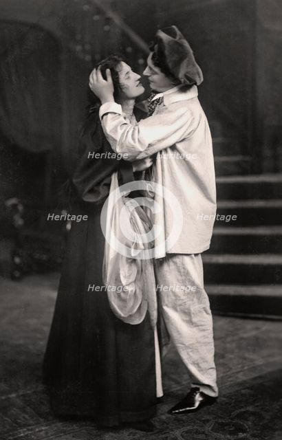 Beatrice Terry and H. Marsh Allen in The Palace of Puck, 1907. Artist: Unknown