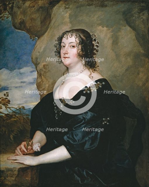 Beatriz van Hemmema, Countess of Oxford (formerly called Diana Cecil), 1638. Creator: Anthony van Dyck.
