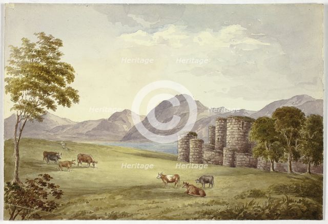 Beauman's Castle, 1845. Creator: Elizabeth Murray.