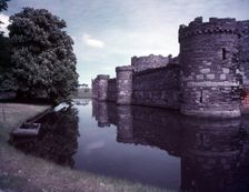 Beaumaris Castle, Anglesey, c1955. Creator: Arthur Charles Kirby Ware