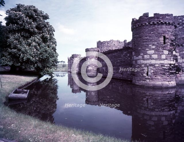 Beaumaris Castle, Anglesey, c1955. Creator: Arthur Charles Kirby Ware.
