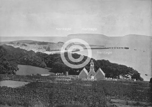 'Beaumaris - Looking Towards The Landing-Stage', 1895. Artist: Unknown.