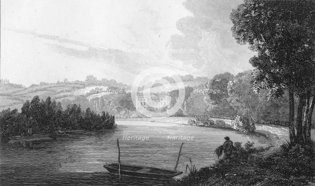 'Beaumont Lodge, Lord Ashbrooke', 1810. Artist: William Bernard Cooke.