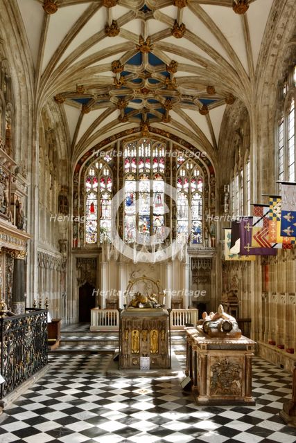Beauchamp Chapel, the Collegiate Church of St Mary, Warwick, Warwickshire, 2010. Creator: Peter Thompson.