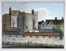 Beauchamp Tower, Tower of London, 1801. Artist: Charles Tomkins