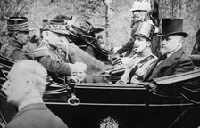 Beaudemoulin, King of Spain, Poincare, 1913. Creator: Bain News Service