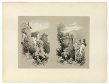 Beaufort and Serves, from Picturesque Selections, 1860. Creator: James Duffield Harding