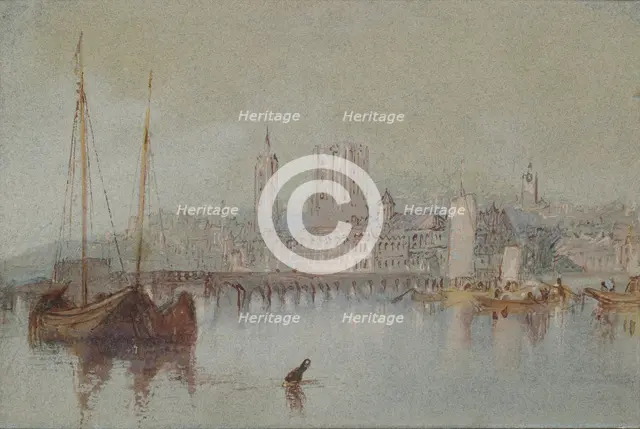 Beaugency, c1830. Artist: JMW Turner.