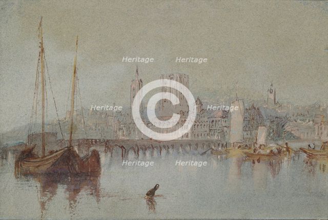 Beaugency, c1830. Artist: JMW Turner.
