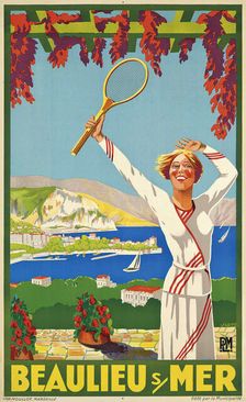 Beaulieu sur Mer, c. 1925. Creator: Viano (active 1920s-1930s)