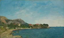 Beaulieu: The Bay of Fourmis, 1892. Creator: Eugene Louis Boudin