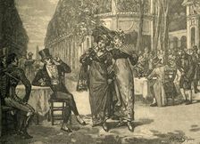 Beaus and belles of the Regency period, early 19th century (c1890). Creator: Henry Gillard Glindoni