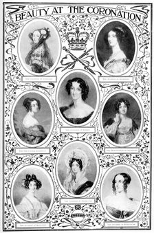 Beauty at the Coronation 1837, (1901). Creator: Unknown