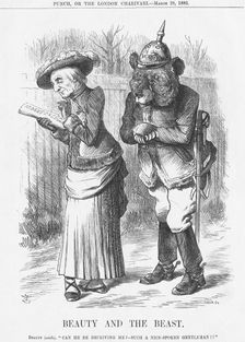 Beauty and the Beast 1885. Creator: Joseph Swain