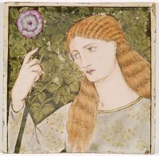Beauty and the Beast - The Merchant's Daughter, known as Beauty, 1863-64. Creators: Kate Faulkner, Lucy Faulkner