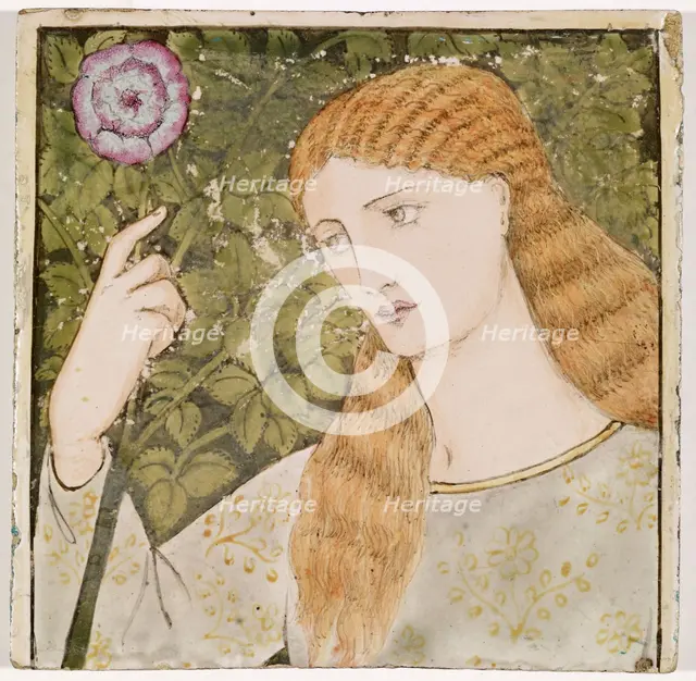 Beauty and the Beast - The Merchant's Daughter, known as Beauty, 1863-64. Creators: Kate Faulkner, Lucy Faulkner.