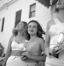 Beauty contest, Miami, Florida, USA, 1954 Artist: Göran Algård