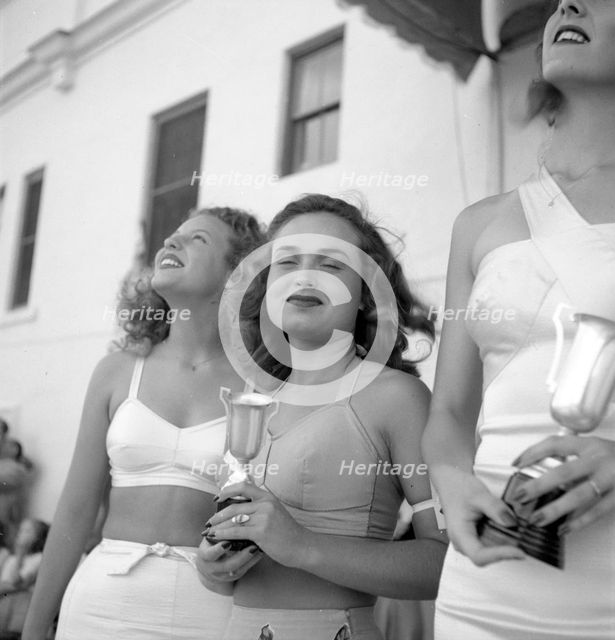 Beauty contest,  Miami, Florida, USA, 1954 Creator: Göran Algård.