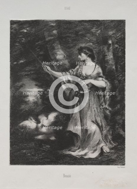 Beauté. Creator: Narcisse Diaz de la Peña (French, 1807-1876).