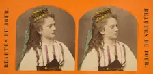 Beautes Du Jour., 1880s. Creator: E. Linde