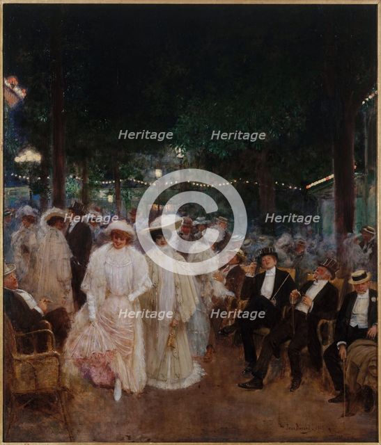 Beauties of the night, 1905. Creator: Jean Beraud.